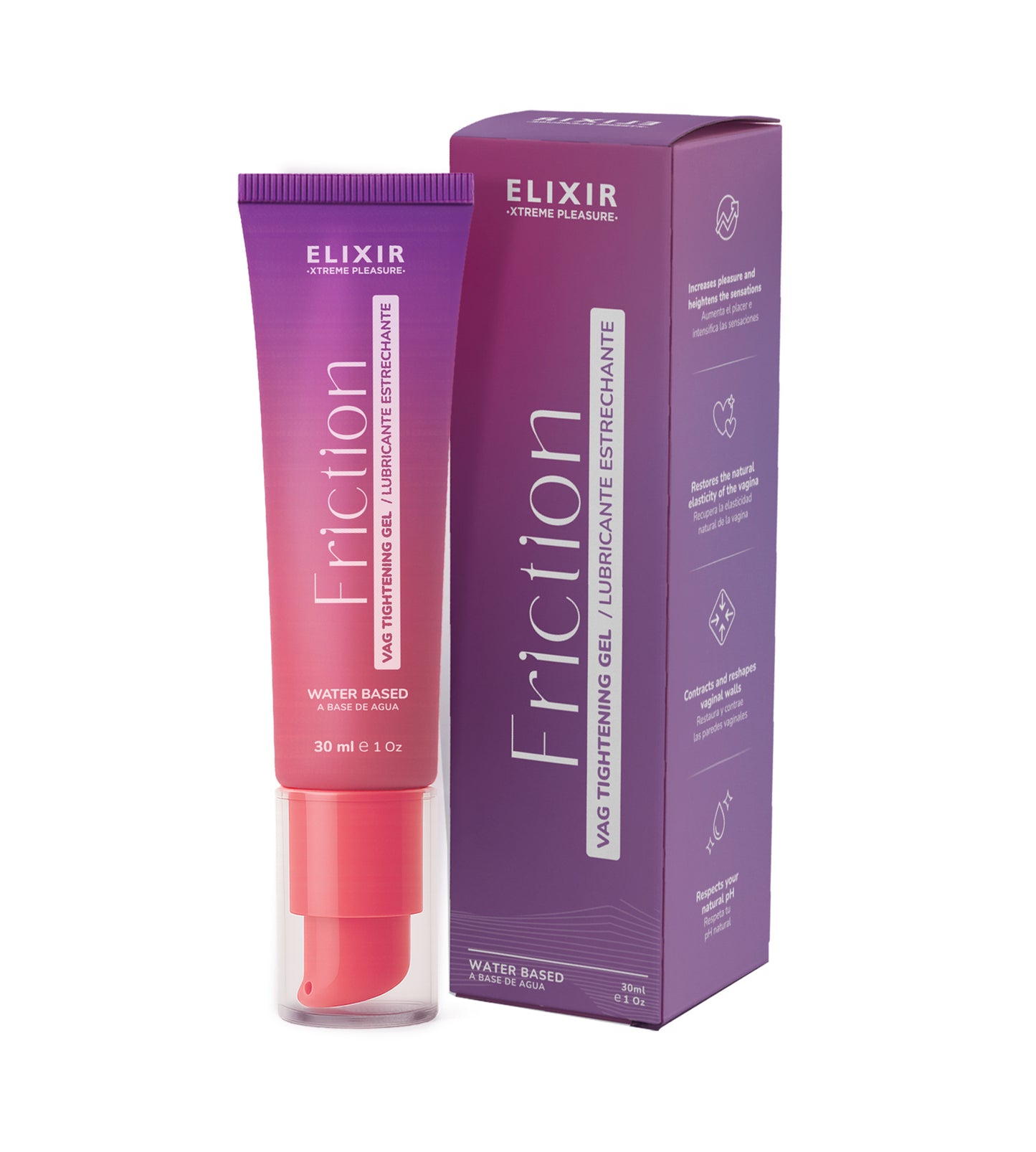 Lubricante Estrechante Friction Elixir x 30ml