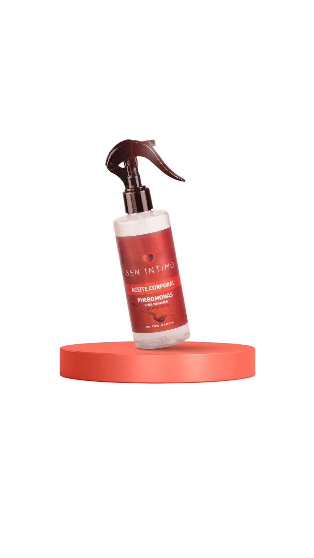 Aceite Corporal con Pheromonas para Masajes y Aromaterapia x 250 ml