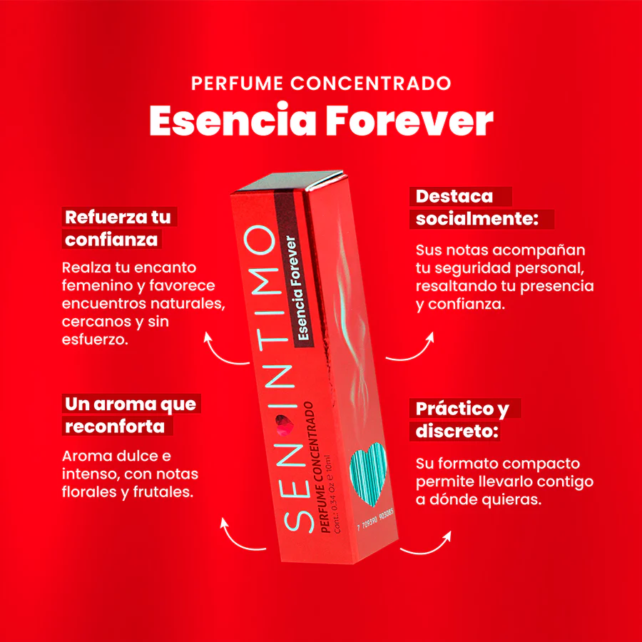 Perfume con Feromonas Forever x 10 Ml Sen Intimo
