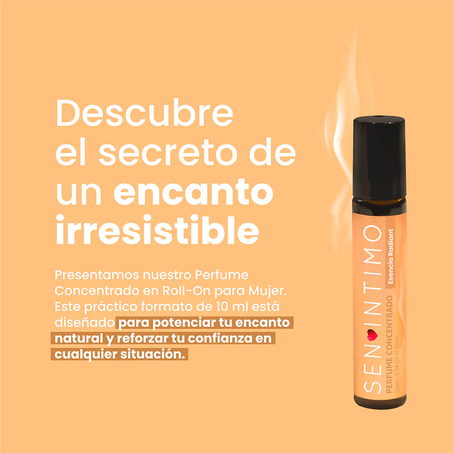 Perfume con Feromonas Radiant x 10 Ml Sen Intimo