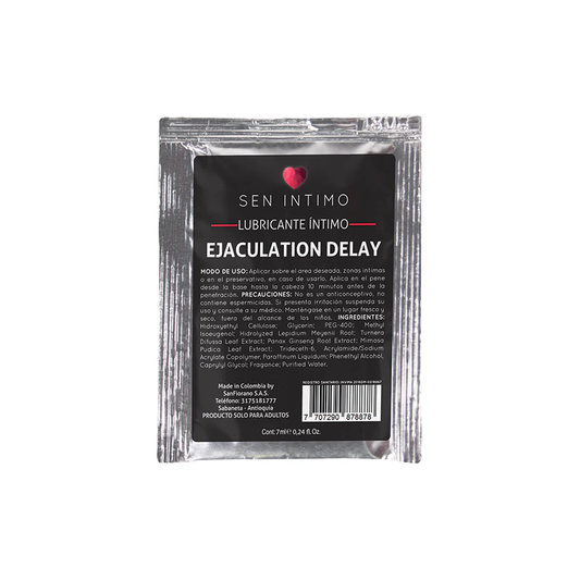 Retardante Íntimo Ejaculation Delay Sachet x 7 ml