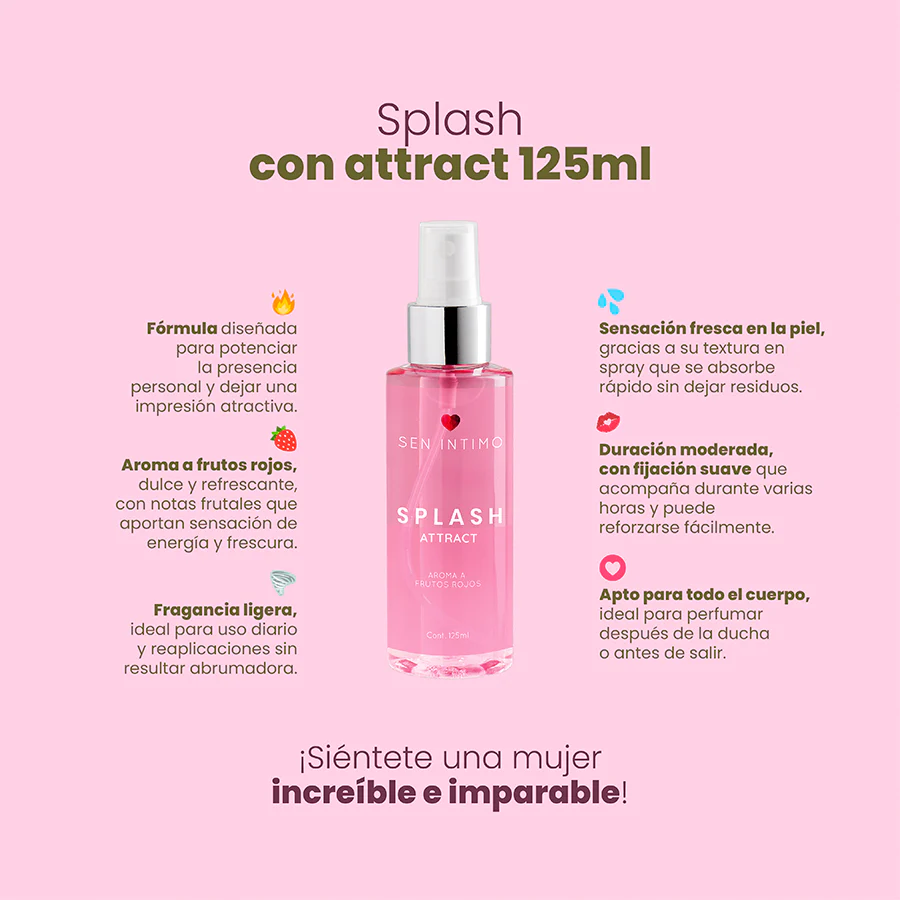 Splash X 125 mL Sen Intimo