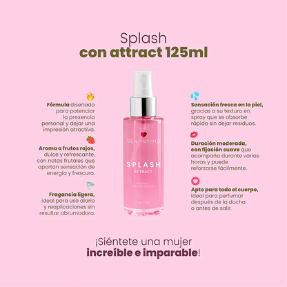Splash X 125 mL Sen Intimo