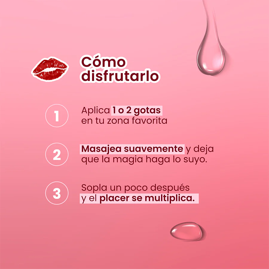 Vibrador Líquido Electrizante x 5 ml by Sen Íntimo