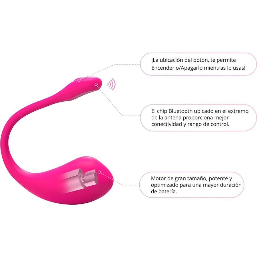 Vibrador Lush 2 Controlado por APP Global