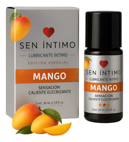 Lubricante íntimo Mango Sensación Caliente Electrizante X 30 ml