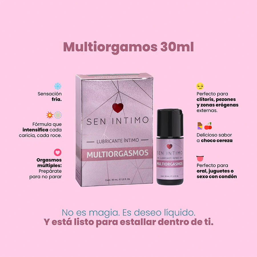 Lubricante Íntimo Multiorgasmos x 30 ml