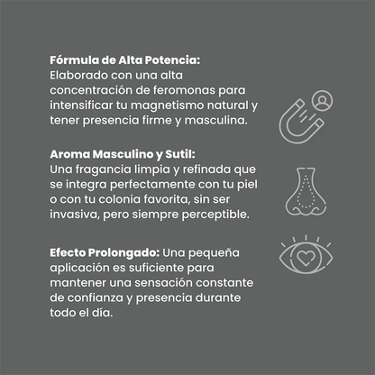 Perfume con Feromonas Titanium x 10 Ml Sen Intimo