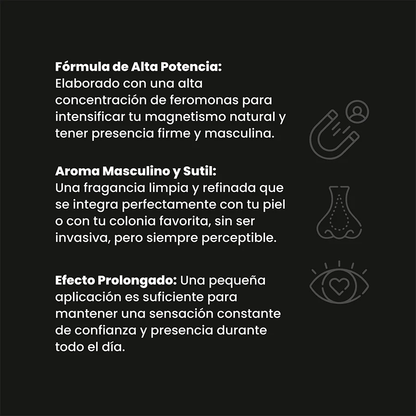 Perfume con Feromonas Vicious x 10 Ml Sen Intimo