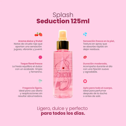 Splash Seduction X 125 ml Sen Intimo
