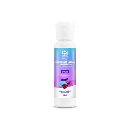 Lubricante Saborizado Sensación Caliente x 30ml Elixir Chicle