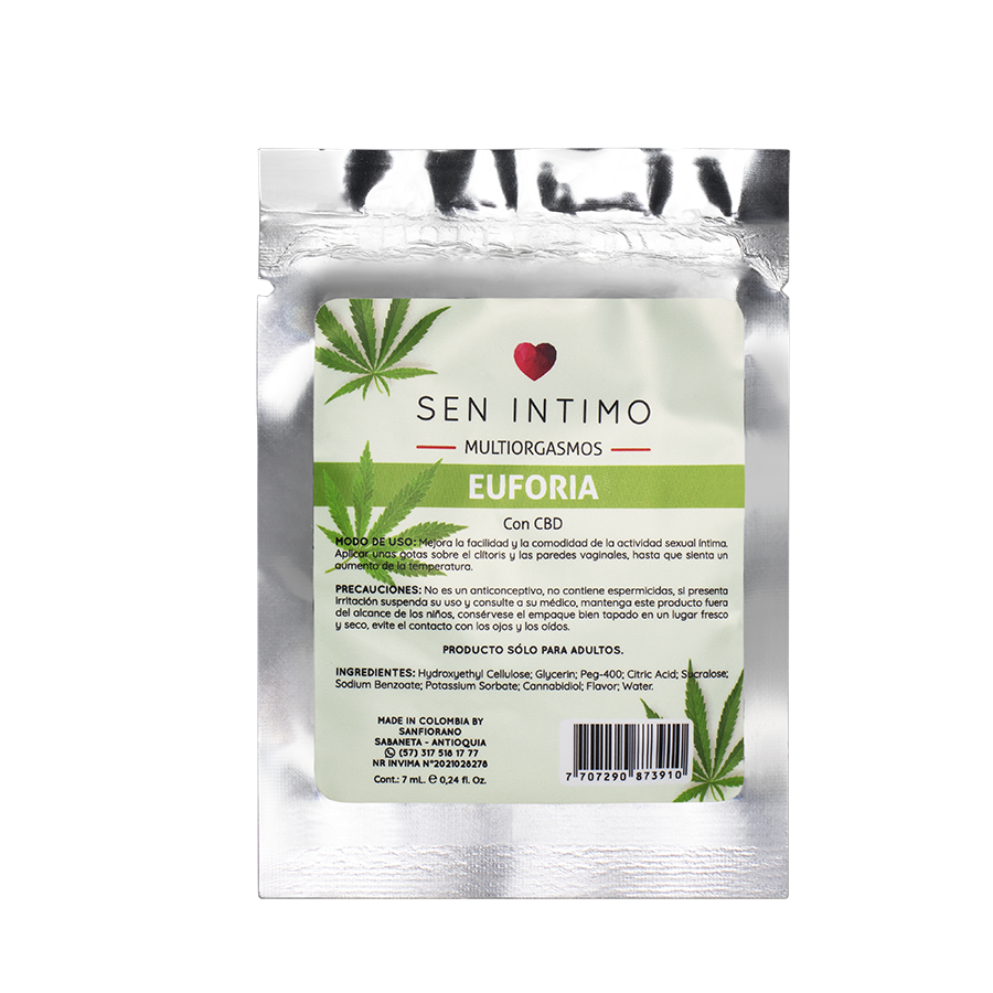 Multiorgasmos Euforia con CBD x 7 ml